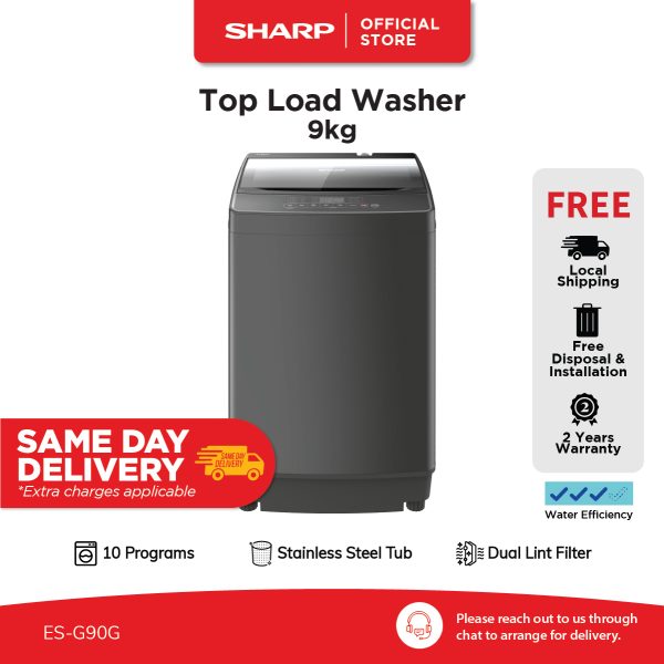 [EPP] Top Load Washer (9.0kg) ES-G90G