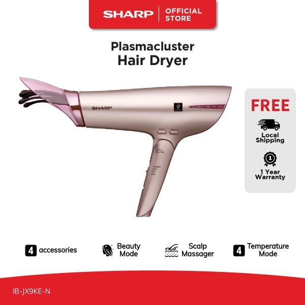 Plasmacluster HAIR SPA Hair Dryer IB-JX9KE-N