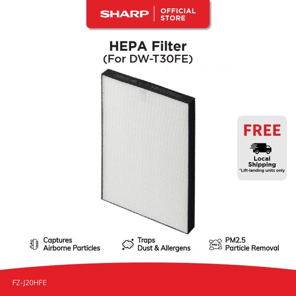 Sharp FZ-J20HFE HEPA Filter for DW-T30FE-H / DW-T30FE-W